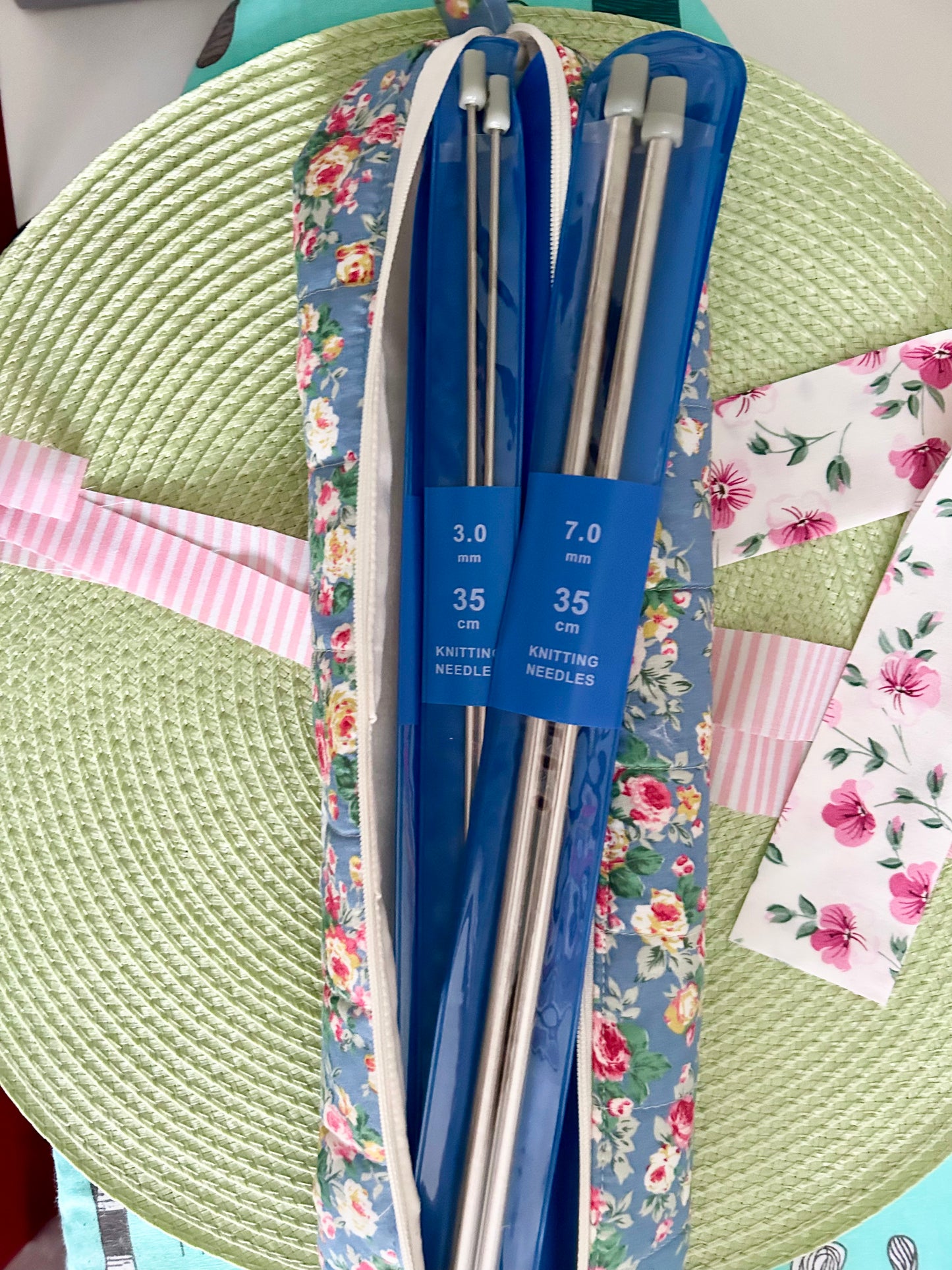 Handmade Knitting Needles Organiser